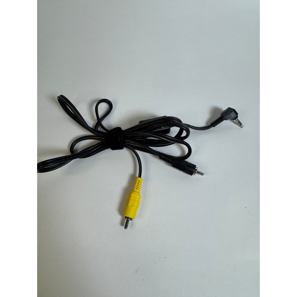 Sony Mavica MVC-CD250 AV Cable 3.5mm to RCA Video Audio Lead Black